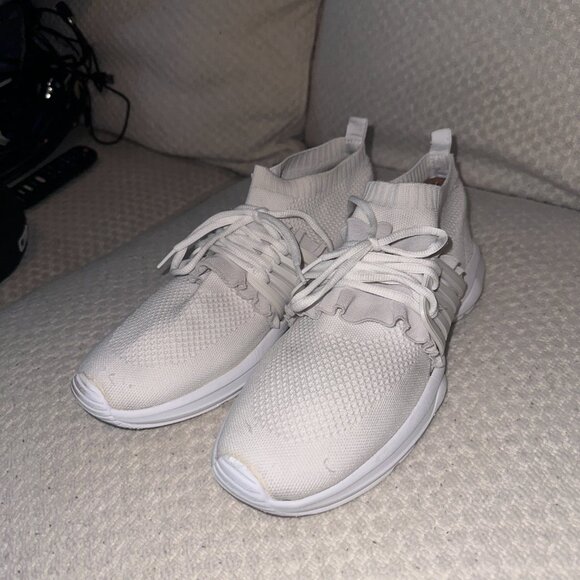 Zara Men's Laceless Slip On Sneakers - Size 44 - White - Mesh - Picture 2 of 6